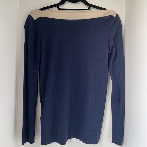 NWOT Prada Wool and Silk Boat Neck Sweater size 40 - Picture 3 of 7